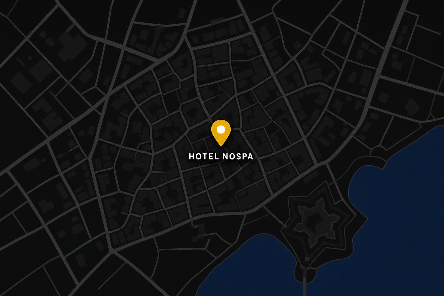 Hotel NOSPA asukoht — Lasteaia 7, Kuressaare